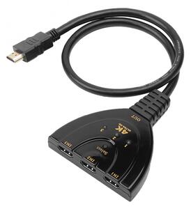 Techly IDATA HDMI-3F30 videojel kapcsoló