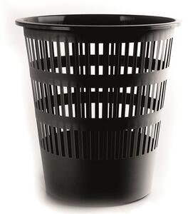 Donau papírkosár 12 liter fekete (D307F / D307-01)