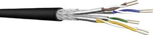 DRAKA 1001087-00100RW Hálózati kábel CAT 7 S/FTP 4 x 2 x 0.25 mm2 Fekete méteráru