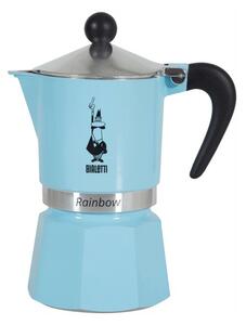 Bialetti Rainbow kotyogós kávéfőző 3 adag, világoskék (5042)