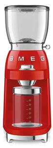 Smeg 50's Style Elektromos Kávéörlő Kávédaráló 350g 150 Watt - Piros