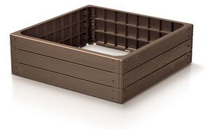 Prosperplast BASE WOODY magaságyas 75,6 cm barna
