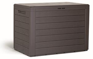 Prosperplast WOODEBOX kerti box barna 190L