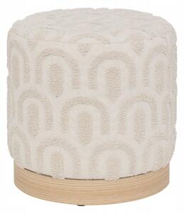Puff Blanco "copas" D38x38cm
