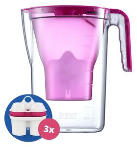 BWT Vida Vízszűrő kancsó 2.6L - Rózsaszín + 3db szűrő