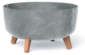 Prosperplast GRACIA LOW kaspó 38 cm beton effect