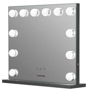 Humanas HS HM02 LED Sminktükör - Fekete