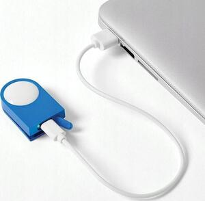 Lampka biurkowa Lexon Lexon Lucie LED clip blue/blue LL121B