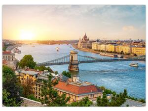 Budapest képe folyóval (70x50 cm)