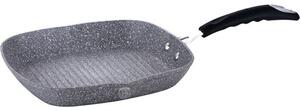BerlingerHaus BH/1163N Stone Touch Line Grill Serpenyő - 28 cm, Szürke