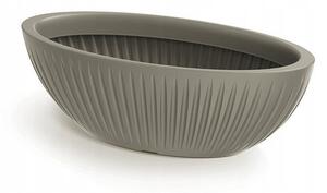 Maceta Latia Oval 58x24x20 Mocca