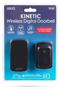 Delight 55345BK vezeték nélküli csengő fekete