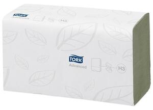 Tork Singlefold Advanced kéztörlő hajtogatott zöld (290179)