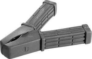 Töltő csipesz, 150 A/ 30 V, fekete, TRU COMPONENTS