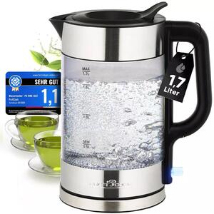 ProfiCook PC-WKS 1322 G Üveg Vízforraló 1,7L Inox LED