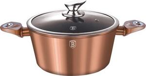 BerlingerHaus BH/1515N Metallic Line Rose Gold Edition Lábas - Kovácsolt Alumínium, Rose Gold