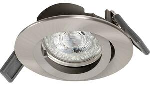 Osram Spotlight Recess Set Incl. LED 4.3W GU10 Brushed Nickel LED-es mennyezeti lámpa GU10 4.30 W Nikkel (matt) (4099854444548)