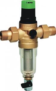 HONEYWELL FK06-1AA Mini-plus szűrő 1" nyomásszabályzóval és öblítéssel