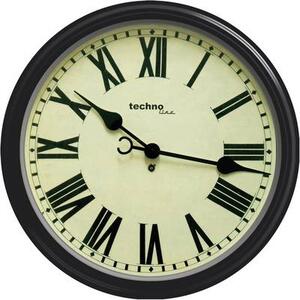 Analóg jumbo falióra, O 50 cm, barna, Techno Line Retro WT 7050