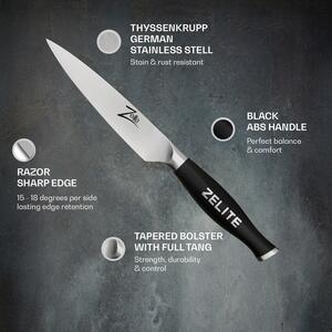 Zelite Infinity by Klarstein Comfort Pro, 5" univerzális kés, 56 HRC, rozsdamentes acél