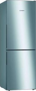 Bosch Serie 4 KGV33VLEA kombinált hűtőszekrény Szabadonálló 289 L E Rozsdamentes acél