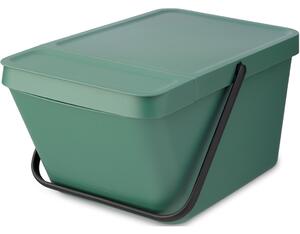 BRABANTIA 277740 Sort & Go Stackable hulladékgyűjtő 20L platina zöld