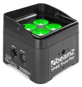 Beamz TP 46 Truss Par, uplight reflektor, 4 x 4 W 4 az 1-ben LED dióda, RGB-UV, 9 DMX csatorna