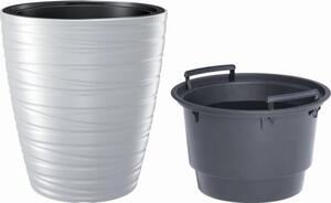 Maceta Con Deposito 16l Maze Blanco 29,6x29,6x32,9 Cm