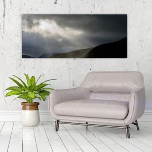 A közeledő vihar képe (120x50 cm)