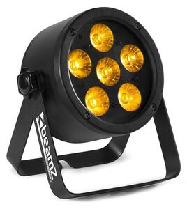 Beamz Professional BAC302, ProPar reflektor, 6 x 12 W, 6 az 1-ben LED-ben RGBWA-UV, tompítás, távirányító