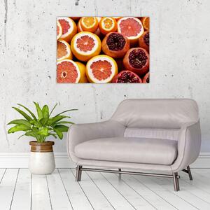 Narancsok és gránátalmák képe (70x50 cm)