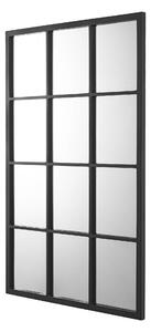 Fali tükör Cupello 90x60 cm fekete, matt