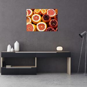 Narancsok és gránátalmák képe (70x50 cm)