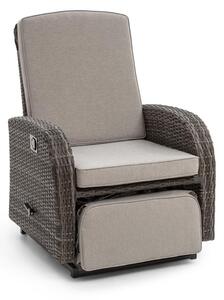 Blumfeldt Comfort Siesta Luxury, fotel, állítható háttámla, sötétszürke
