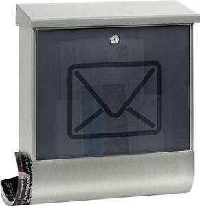 Rozsdamentes acél postaláda, Burg Wächter 65300 Lucenta 2700