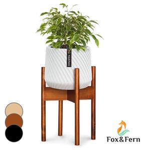 Fox & Fern Zeist, virágállvány, 2 magasságban, kombinálható, betolható dizájn, természetes