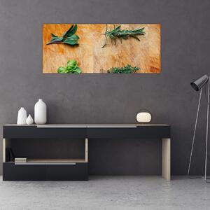 Kép - Gyógynövények (120x50 cm)