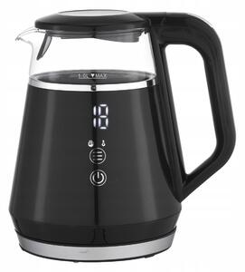 ExtraLink KAMI-CZ-010-30 üveg vízforraló 1 L 1100 W fekete