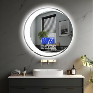 IREDA Fürdőszobai tükör LED világítással 70 cm hangszóró