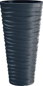 Prosperplast SAND SLIM virágcserép antracit 39 cm