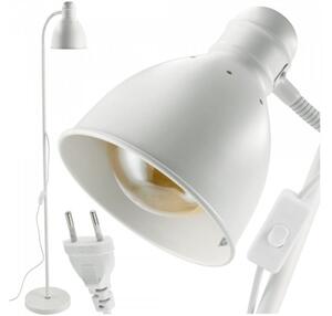 Berge Nico fehér állólámpa flexibilis szár egyszerű forma megfizethető ár 1xE27 STL042-W