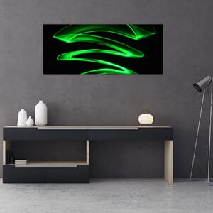 Kép - neonhullámok (120x50 cm)