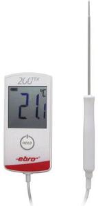 Beszúrós hőmérő (HACCP) ebro TTX 200 Mérési tartomány, hőmérséklet -30 ... +200 °C HACCP konform, IP65