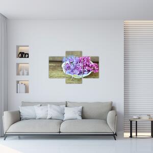 Kép - lila növény (90x60 cm)