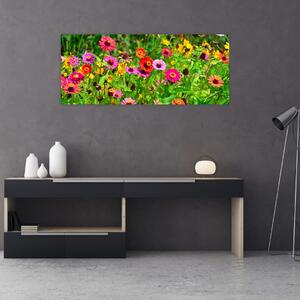 Réti virágok képe (120x50 cm)