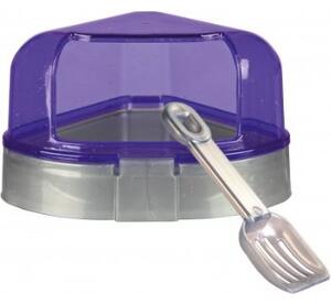 TRIXIE 6256 WC Hörcsögnek Sarok Fedeles Lapáttal 14*11*8 cm