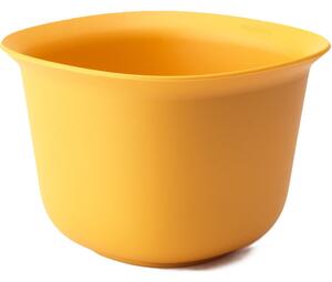 BRABANTIA Tasty+ Bake & Mix. Mixing Bowl keverőtál. 1.5 liter. hőálló réteg. kiöntőperemmel. egymásba rakható. műanyag. mézsárga - 122163
