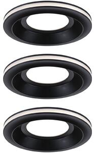 Paulmann 92252 Sormus LED-es beépíthető lámpa LED 4.8 W Fekete