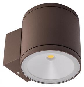 RONDO kültéri LED fali lámpa sötétbarna IP54 6W/4000K