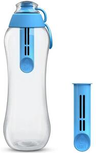 Szűrős kulacs Dafi víztisztításhoz 0,7L SOFT + 2 szűrő kék